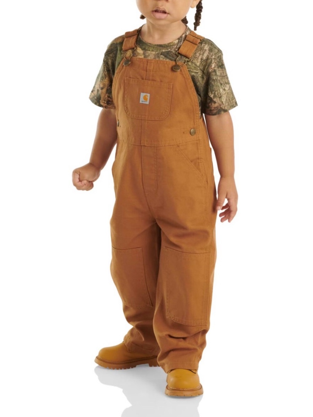 Carhartt Kids’ Canvas Bib Overall Infant/Toddler size 3M